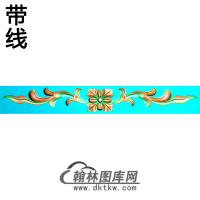 欧式长条洋花精雕图（CTH-236）