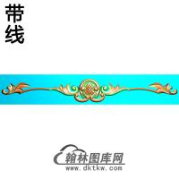 欧式长条洋花精雕图（CTH-241）