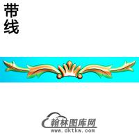 欧式长条洋花精雕图（CTH-286）