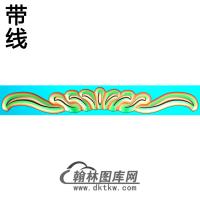 欧式长条洋花精雕图（CTH-287）