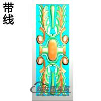 欧式长方形洋花精雕图（CYH-349）