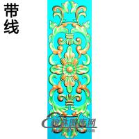 欧式长方形洋花精雕图（CYH-353）