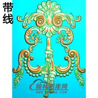 欧式长方形洋花精雕图（CYH-363）