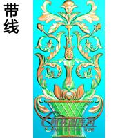 欧式长方形洋花精雕图（CYH-365）