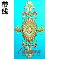 欧式长方形洋花精雕图（CYH-373）