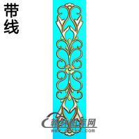 欧式长方形洋花精雕图（CYH-383）