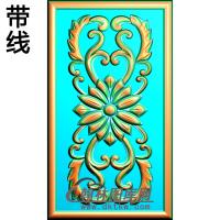欧式长方形洋花精雕图（CYH-393）
