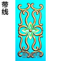 欧式长方形洋花精雕图（CYH-399）