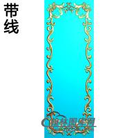 欧式长方形洋花精雕图（CYH-406）