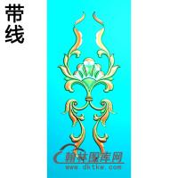 欧式长方形洋花精雕图（CYH-425）