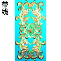 欧式长方形洋花精雕图（CYH-439）
