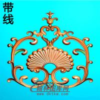欧式长方形洋花精雕图（CYH-456）
