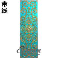 欧式长方形洋花精雕图（CYH-515）