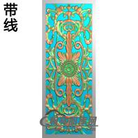 欧式长方形洋花精雕图（CYH-527）