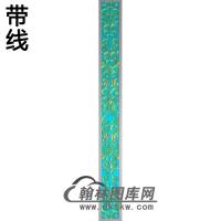 欧式长方形洋花精雕图（CYH-530）