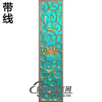 欧式长方形洋花精雕图（CYH-535）