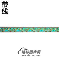 欧式腰线.束腰精雕图（YHH-011）