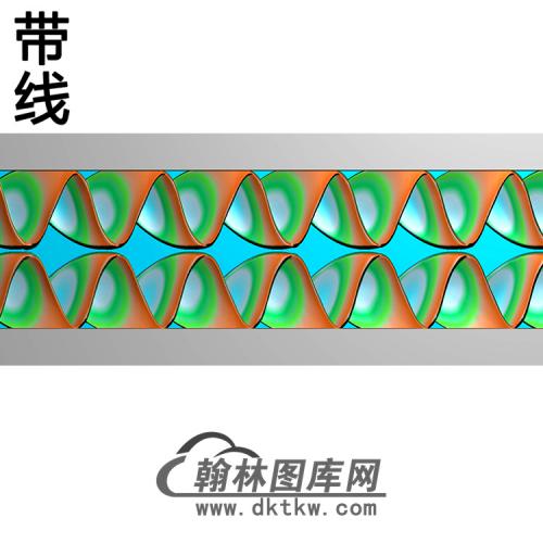 欧式腰线.束腰精雕图（YHH-058）