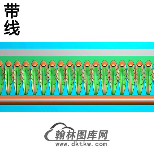 欧式腰线.束腰精雕图（YHH-079）