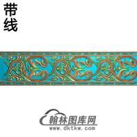 欧式腰线.束腰精雕图（YHH-095）
