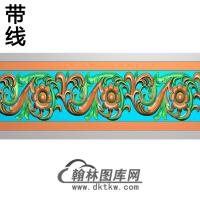 欧式腰线.束腰精雕图（YHH-096）