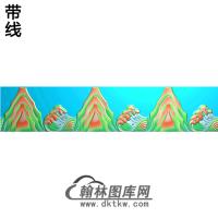 欧式腰线.束腰精雕图（YHH-153）