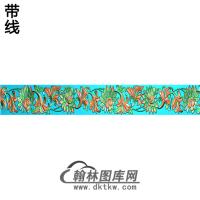欧式腰线.束腰精雕图（YHH-166）