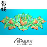 欧式洋花精雕图（QTH-034）