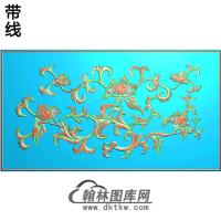 欧式洋花精雕图（QTH-128）