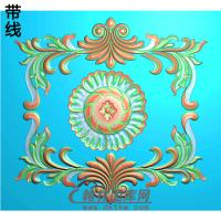 欧式洋花精雕图（QTH-147）