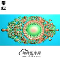 欧式洋花精雕图（QTH-204）
