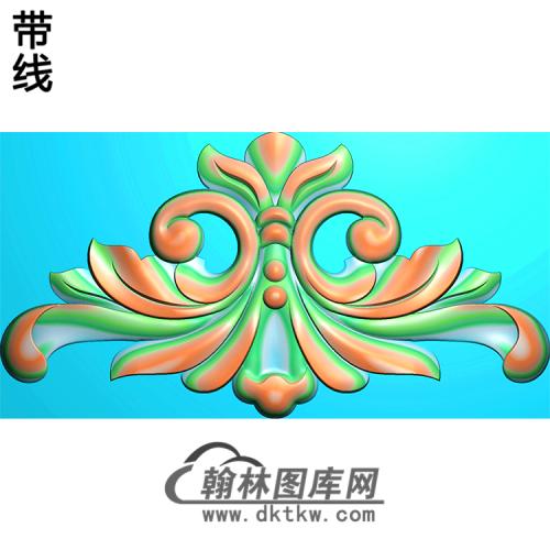 欧式洋花精雕图（QTH-349）