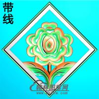 欧式洋花精雕图（QTH-391）