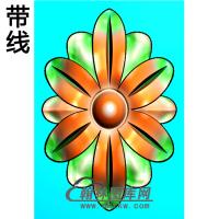 欧式洋花精雕图（QTH-532）