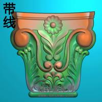 欧式罗马柱头精雕图（LZT-002)