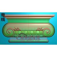 欧式罗马柱头精雕图（LZT-030)