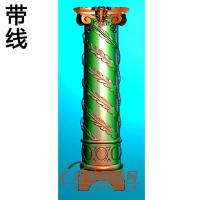 欧式罗马柱头精雕图（LZT-038)