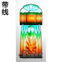 欧式柱头.梁托精雕图（ZTH-096)