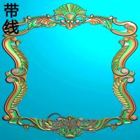 欧式相框.镜框精雕图（LZT-163）