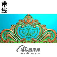 欧式床头精雕图（CT-004）