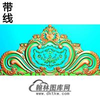 欧式床头精雕图（CT-010）