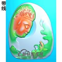 悟道佛像精雕图（DXF-150)