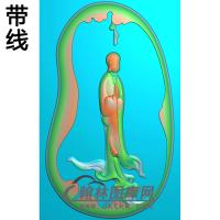 悟道佛像精雕图（DXF-184)