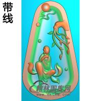 悟道佛像精雕图（DXF-219)