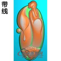 悟道佛像精雕图（DXF-227)