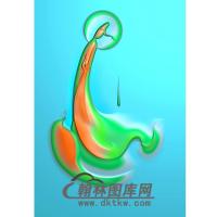 悟道佛像精雕图（DXF-236)