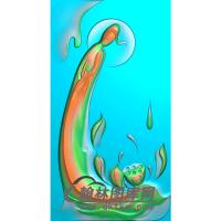 悟道佛像精雕图（DXF-239)