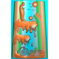 悟道佛像精雕图（DXF-270)