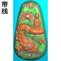 悟道佛像精雕图（DXF-305)