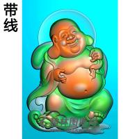 弥勒佛精雕图（MLF-207)